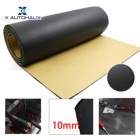 X AUTOHAUX 5mm/8mm/10mm Super Thickness Rubber Foam Car Floor Tailgate Sound Insulation Deadener Mat ► Photo 1/6