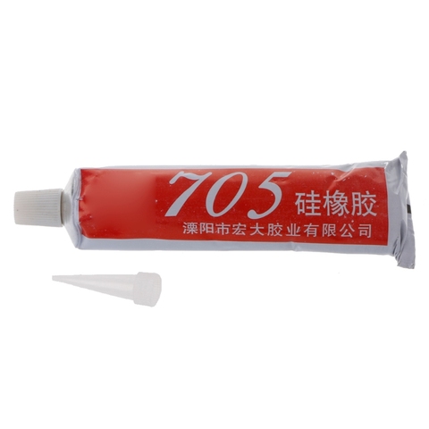 New 705 Silicone Clear Sealing Glue Waterproof Heat Resist For Electron Component Hardware ► Photo 1/5