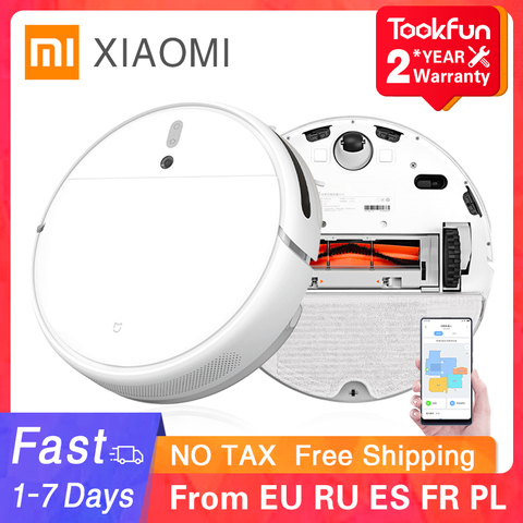XIAOMI MIJIA Mi Sweeping Mopping Robot Vacuum Cleaner 1C for Home Auto Dust Sterilize 2500PA cyclone Suction Smart Planned WIFI ► Photo 1/6