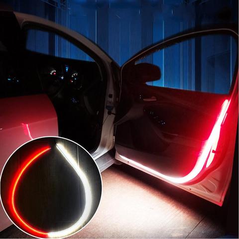 Auto Strobe Light Car Door Lights Parking Light Streamer Warning Light Anti Collision Flash Streamer Car Warning Led Strip Flash ► Photo 1/6
