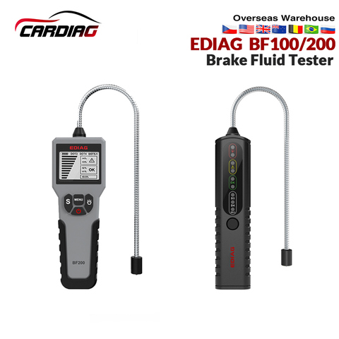 DY23 Ediag BF100  Vehicle Automotive Brake Fluid Tester Digital Brake Fluid Check Car Brake Oil Quality LED Indicator Display ► Photo 1/5