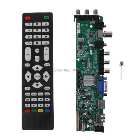 RAM 1G&4G Storage MSD338STV5.0 Wireless Network TV Driver Board Kit Universal Android LCD Motherboard 1024M Dropship ► Photo 1/6