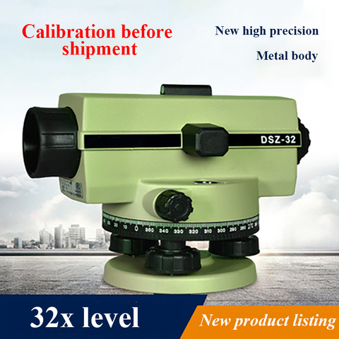 DSZ 32 Free Shipping Optical Auto Level DSZ32 Self Tool Automatic Level Leveling Instrument Engineering Measuring Instrument ► Photo 1/6