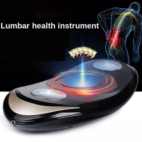 Traction Lumbar High Frequency Vibration Massager For Waist Hot Compress Physiotherapy Massage Machine Pulse Therapy Back Pain ► Photo 1/6