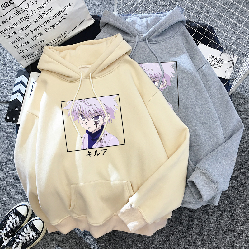 Price History Review On Killua Hunter X Hunter Hoodies Solid Color Hooded Top Women Sweatshirt Long Sleeved Student Autumn Casual Hooded Streetwear Aliexpress Seller Doflamingo Store Alitools Io