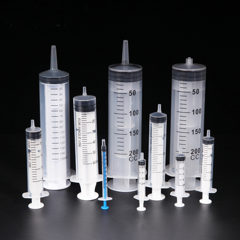 10pcs/Pack Disposable Plastic Sterile syringe Sample injector Sampler for ink syringe Industrial Glue Tools Feeding device ► Photo 1/6