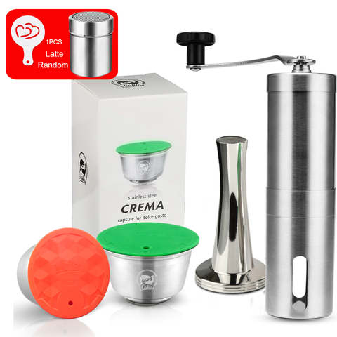 STAINLESS STEEL Metal Reusable  Capsule Compatible with coffee Machine Refillable Reusable capsule ► Photo 1/6