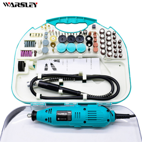 6 variable speed with positions rotary mini electric drill grinder dremel power tools engraver for polishing carving polishing ► Photo 1/6