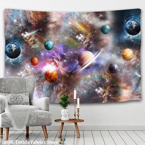 Tapestry psychedelic pattern yoga throw beach throw carpet Hippie Home Decor Wall Tapestry Blanket Galaxy Hanging Wall Tapestry ► Photo 1/6