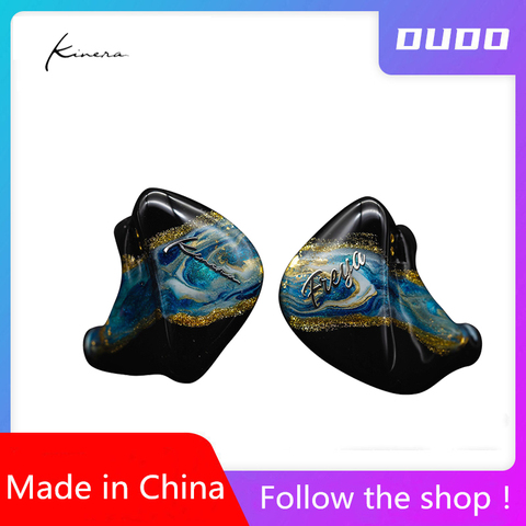 KINERA Freya 3BA+1DD Hybrid Hand Painted In Ear Earphones Earbud HIFI DJ Monitor Earphone Running Sport Earplug Headset ► Photo 1/6