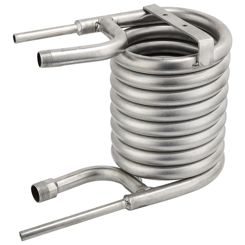 Counterflow Wort Chiller Stainless Steel Coil Tube Chillers Garden Hose Fittings Homebrew Beer Cooler Counter flow Wort Chiller ► Photo 1/5