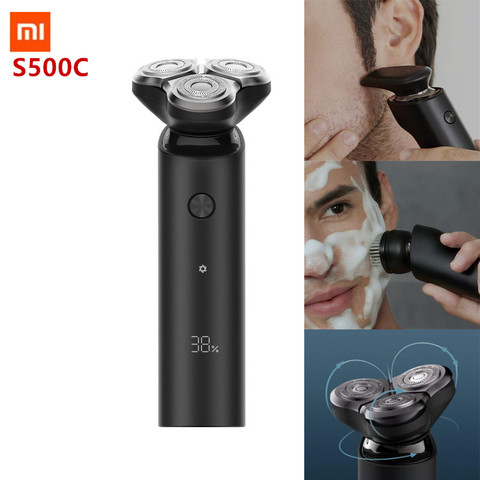 Xiaomi Mijia Electric Shaver 2 Floating Head Razor Shavers for Men USB  Rechargeable Beard Shaver Waterproof Shaving Machine