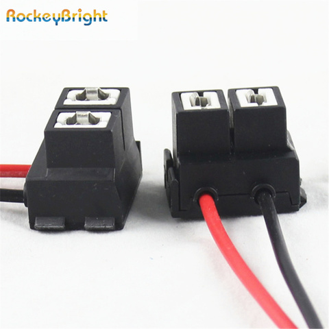 2pcs/lot h7 led bulb Ceramic holder for car headlight h7 Ceramic socket adapter for h7 led headlight fog light connector harness ► Photo 1/6