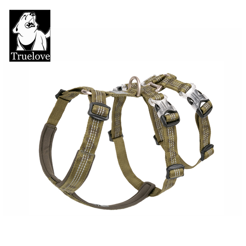 Truelove Best Double H Trail Runner No-Pull Dog Harness 3M Reflective with Premium Materials. Small, Medium, Large Dogs YH1804 ► Photo 1/6