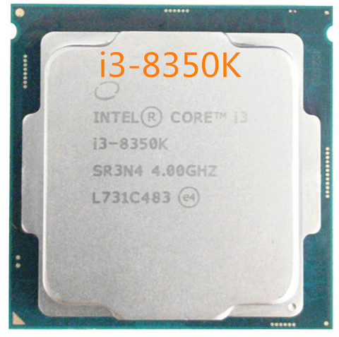 Intel Core 8 PC Computer I3 8350K I3-8350K Processor LGA 1151 FC-LGA 14 Nano Quad Core Processor ► Photo 1/1