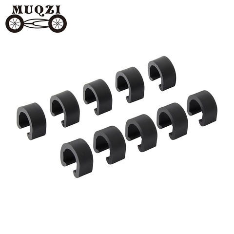 MUQZI 10Pcs Shifter Brake Cable C-Clips Buckle MTB Road Bike Housing Hose Fixed Clamp ► Photo 1/6