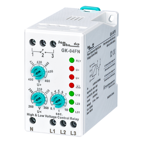 Phase Sequence Phase Failure Voltage Analogue Adjustable Protection Relay (With Neutral Wire) ► Photo 1/2