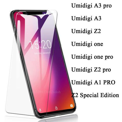 For Umidigi A3 pro Z2 A1 one pro Tempered Glass 9H 2.5D Premium Screen Protector Film For Umidigi Z2 Special Edition ► Photo 1/6