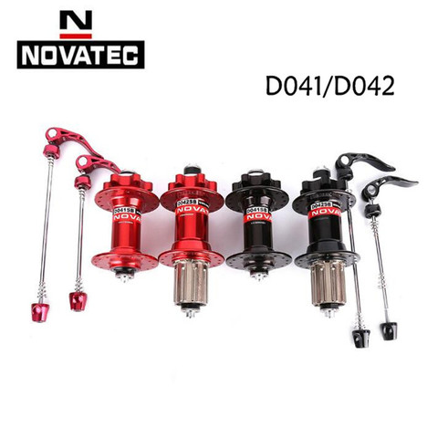 Novatec hub D041SB D042SB disc card brake MTB mountain bike hub bearing bicycle hubs 24 28 32 36 Holes 8/9/10/11 Speed ► Photo 1/5