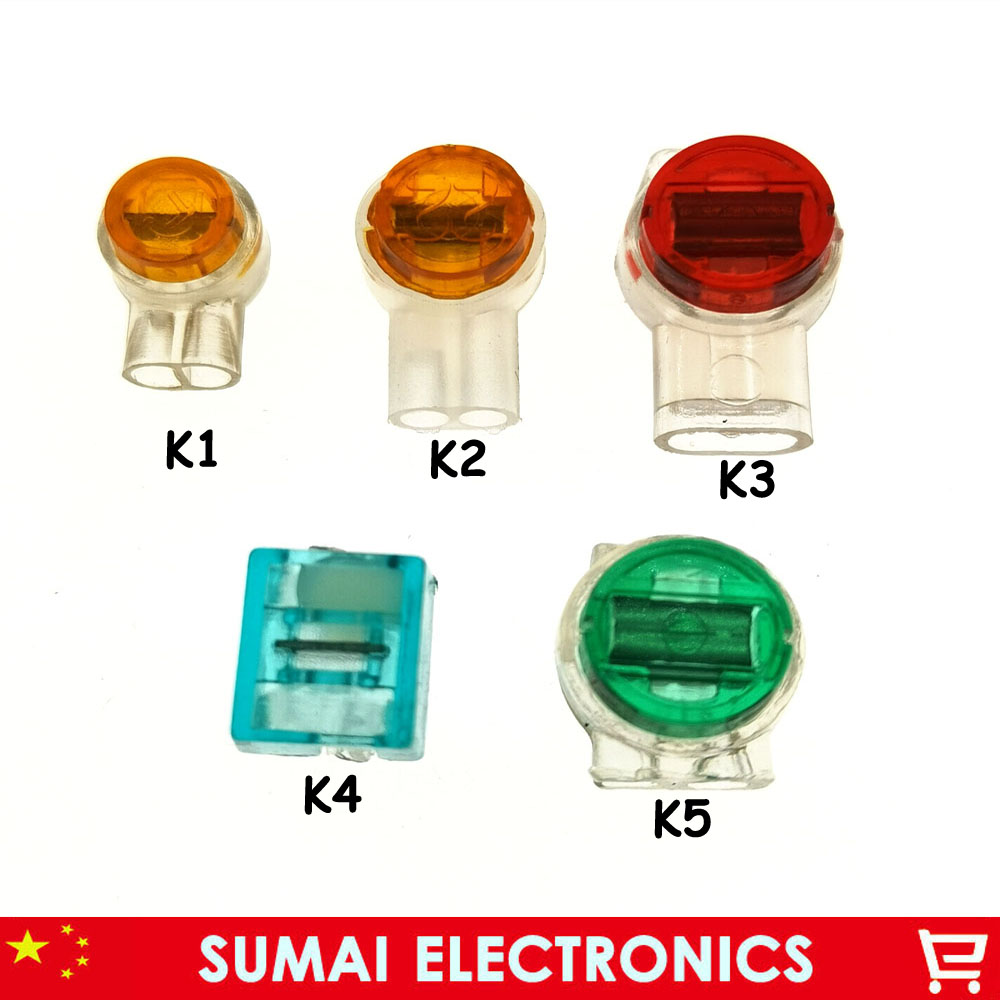 Line Crimp Connection K1 K2 K3 Connector Wiring Telephone Cable Terminals 