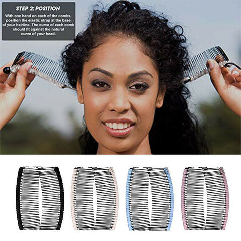 Magic 20/30 Hair Combs Vintage Banana Hair Clip Flexibel Hairclip  Stretchable Double Slide Comb Clip Hairpins Hair Tools - Price history &  Review | AliExpress Seller - Fengge Styles Store 