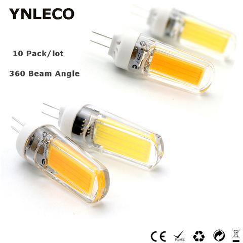 10 Pack G4 LED Dimmable Bulb 3W G4 LED Lamp COB Luz Bombillas Light Lampe Ampoule 220V 110V 4000K Replace 20W Halogen Chandelier ► Photo 1/6