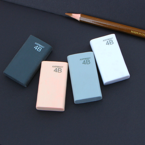 4Pcs/Lot High quality 4b eraser pencil eraser student stationery school office supplies ► Photo 1/6