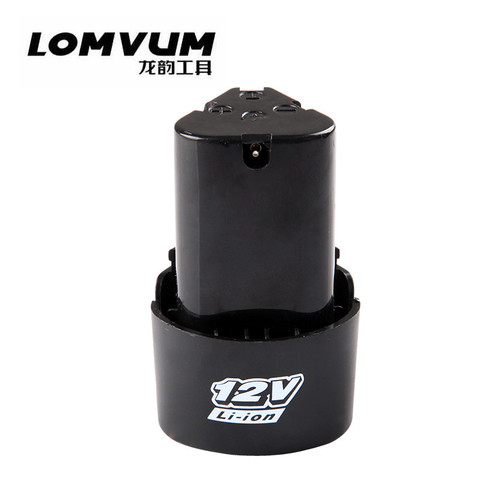longyun / lomvum 12V Electric screwdriver 18650 battery for Electric Cordless drill lithium battery 3.7V*3 lithium ion ► Photo 1/4