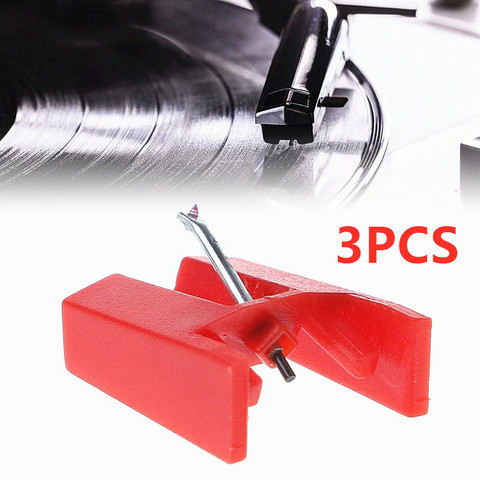 3PCS New Diamond Replacement Stylus Record Player Needle For LP Vinyl Player Phonograph Records Gramophone Accessories ► Photo 1/6
