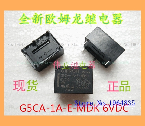 G5CA-1A-E-MDK 6VDC 10A 4 ► Photo 1/1