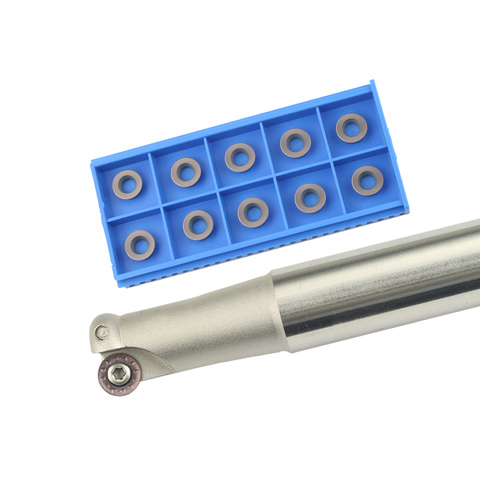 1PC EMR 4R/EMR 5R milling cutter 120-400mm Milling tool holder face milling cutter for carbide insert RPMT08T2 RPMT1003 ► Photo 1/6