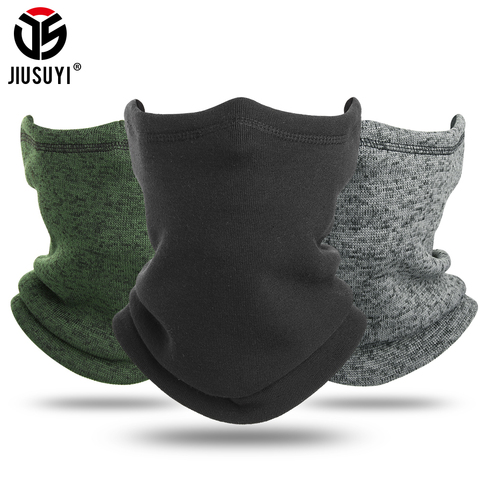 Cold Weather Winter Fleece Headband Neck Gaiter Tube Warmer Half Face Cover Scarf Hood Snowboard Bandana Headwear Men Women ► Photo 1/6