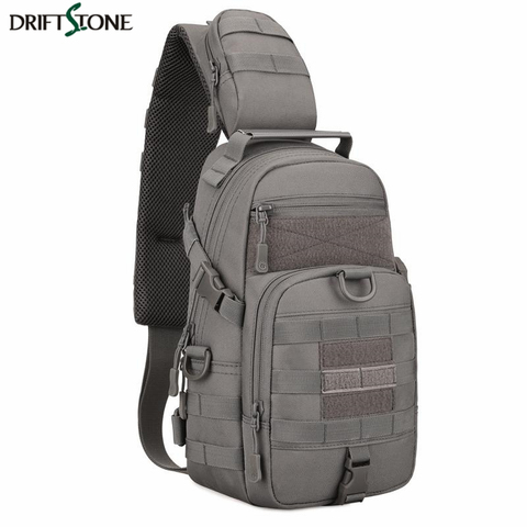 Nylon Tactical Bag Single Shoulder Sling Chest Bag Military Army  Backpack Outdoor Sport Climbing Camping Bags ► Photo 1/6