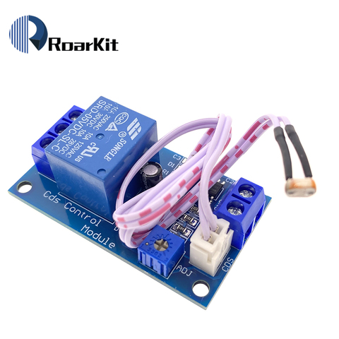 XH-M131 DC 5V / 12V Light Control Switch Photoresistor Relay Module Detection Sensor 10A brightness Automatic Control Module ► Photo 1/6