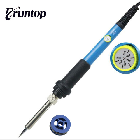 1PCS Blue 60W Adjustable Temperature Electric Soldering Iron Portable Welding Solder Station Heat Pencil ► Photo 1/5