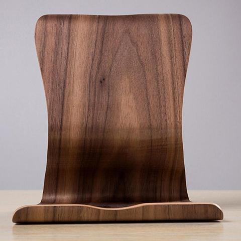 SAMDI Wooden Universal Tablet PC Phone Stand Holder Bracket for iPad Pro Air 1 2 Samsung Tab 9.7 7.9 12.9 Inch ► Photo 1/6