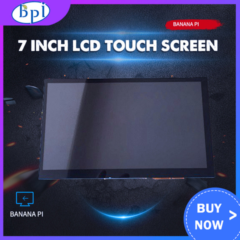 7 Inch LCD Touch Screen Touch Display Screen 800*480 Piexl Banana Pie Banana PI Raspberry Pie Application Free Shipping. ► Photo 1/5