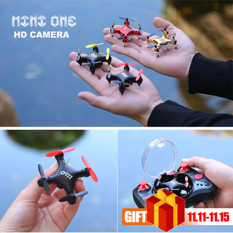 Mini Drone with HD camera Pocket Wifi Rc Quadcopter  Selfie Foldable dron Children outdoor/indoor toys ► Photo 1/6