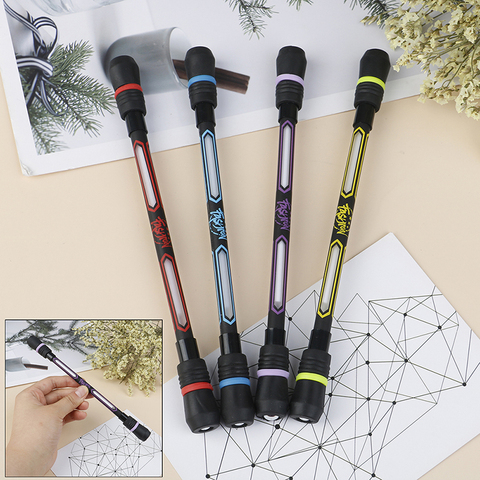 1PC Spinning Pen Creative Random Flash Rotating Gaming Gel Pens Student Gift Toy Release Pressure Comfortable Penspinning Pen ► Photo 1/6