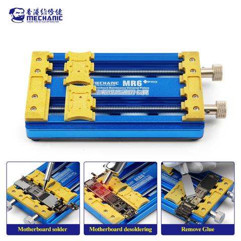 MECHANIC MR6 PRO Universal PCB Holder Precision Double-Bearings Fixture for Motherboard Integrated IC Chip Remove Glue Clamp ► Photo 1/6