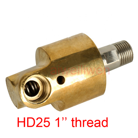 HD25 DN25 1 inch rotating joint 360 rotary joint Water air oil swivel coupling Spray universal connector brass rotation union ► Photo 1/2