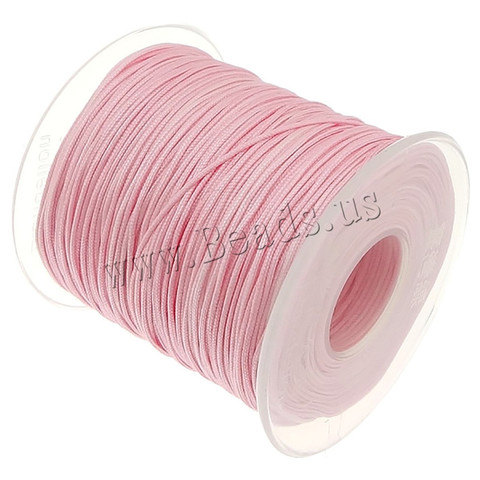 2017 1MM 100Yards/roll Macrame Rope Satin Rattail Nylon Cords/String Kumihimo Chinese Knot Cord DIY Bracelet Jewelry Findings ► Photo 1/6