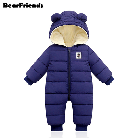 New born Cold Winter Baby Clothes Rompers For Baby Girls Boys Jumpsuit Children Overalls For Baby Kids Costume Infant Clothing ► Photo 1/6