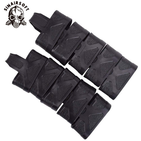 SINAIRSOFT 10pcs/lot NATO 5.56 7.62 Cage Fast Mag Rubber Loops Magazine Holder For Airsoft M4/16 M14 Hunting Accessories Holster ► Photo 1/6