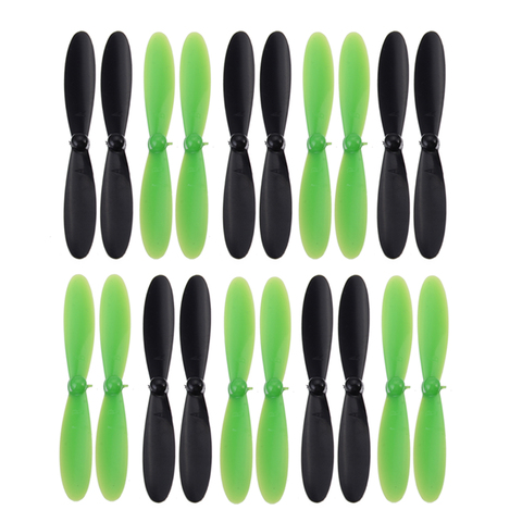 20pcs/set 5.5*0.8cm Propeller Blade Rotor Blades Propellers Props RC Spare Part For Hubsan X4 Quadcopter Motor H107L H107C ► Photo 1/6