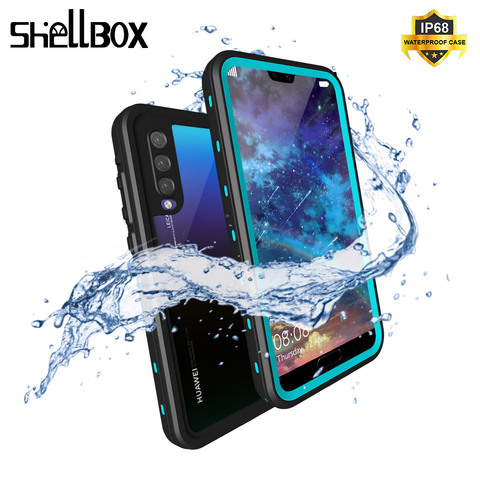 SHELBOX IP68 Waterproof Phone Case for HUAWEI P40 Pro P20 P30 Lite Dustproof Case Full Protection for Huawei Mate 20 30 Pro Case ► Photo 1/6