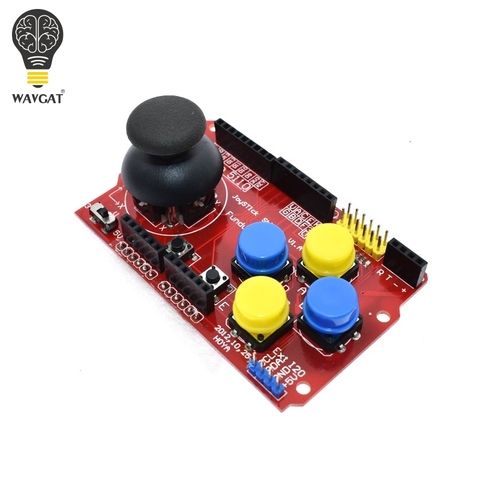 WAVGAT Gamepads JoyStick Keypad Shield PS2 for Arduino UNO NRF24L01 Nk 5110 LCD I2C ► Photo 1/6