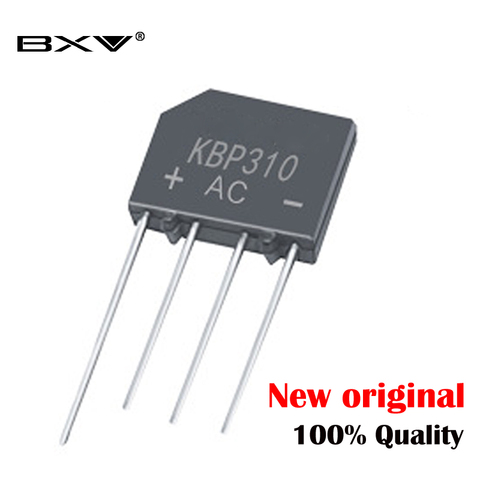 10PCS 3A 1000V DIP-4 diode bridge rectifier KBP310 ► Photo 1/1
