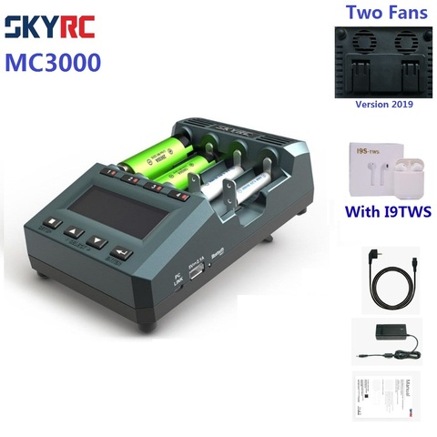 Original SKYRC MC3000  Smart 4 Slots LCD Display UNIVERSAL BATTERY charger IPHONE /by phone for mutilcopter fpv rc drone ► Photo 1/5
