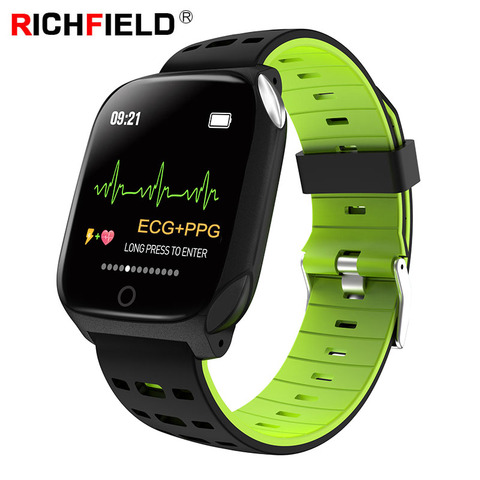 ECG PPG Monitor Medical Grade Health Smart Wristband Fitness Bracelet Sleep Tracker Blood Pressure Watch Smart Band Smartwatch ► Photo 1/6